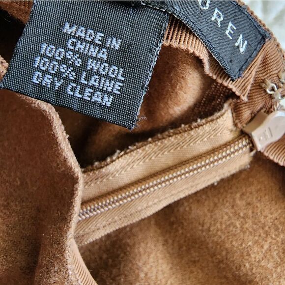 Ralph lauren black label 100% wool back zip pants 2025 Pantone Color - Picture 11 of 13